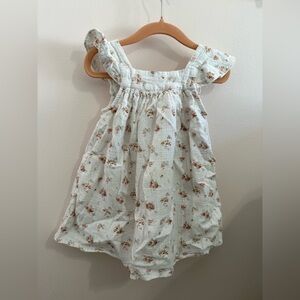 Jamie Kay Floral Ruffle Sleeve Dress